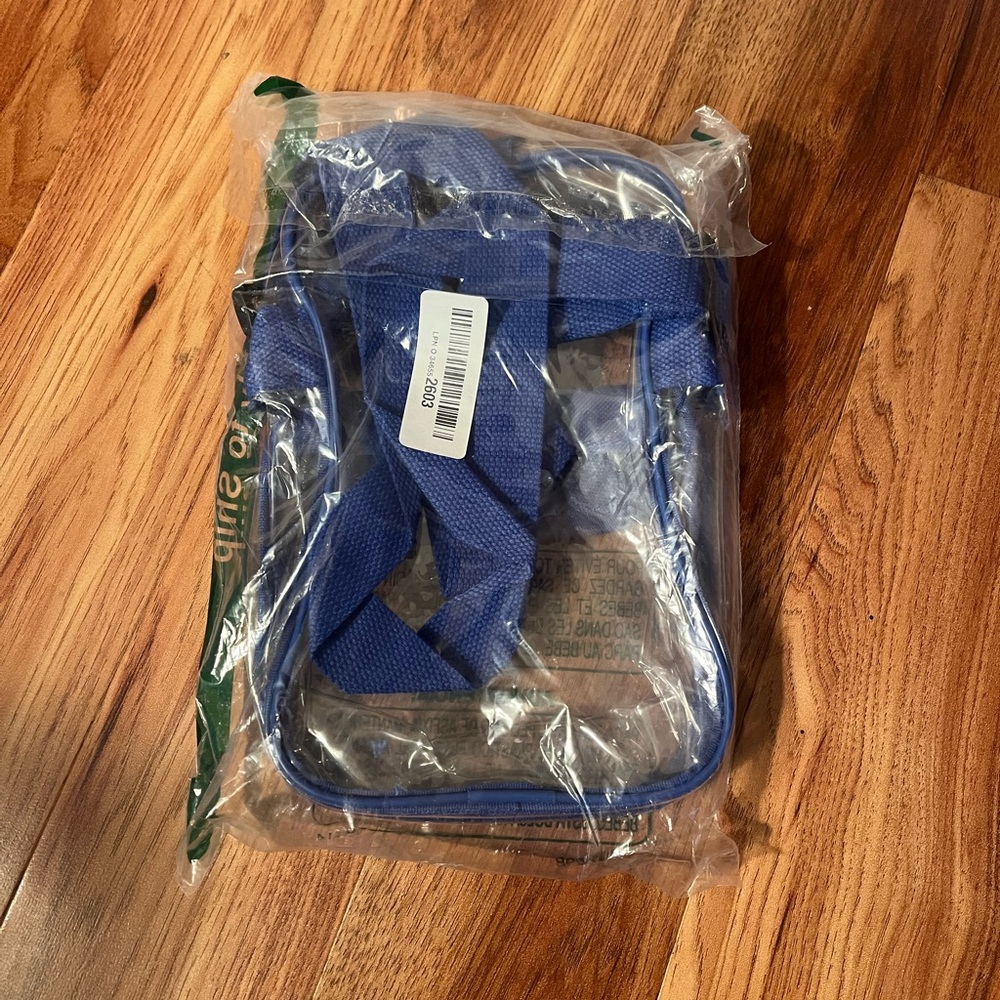 NWT NCAA Florida Gators Blue Crossbody Clear Bag Purse Stadium Approved - Picture 7 of 7